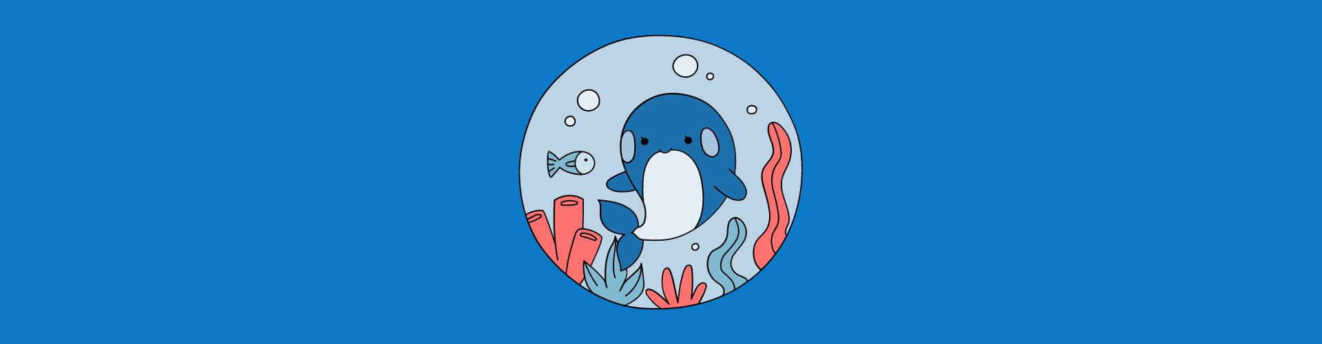graphic image of a whale in a fish bowl